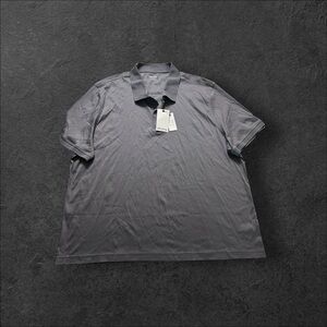 Untuckit performance polo shirt men’s 3XL Grey short sleeve nwt